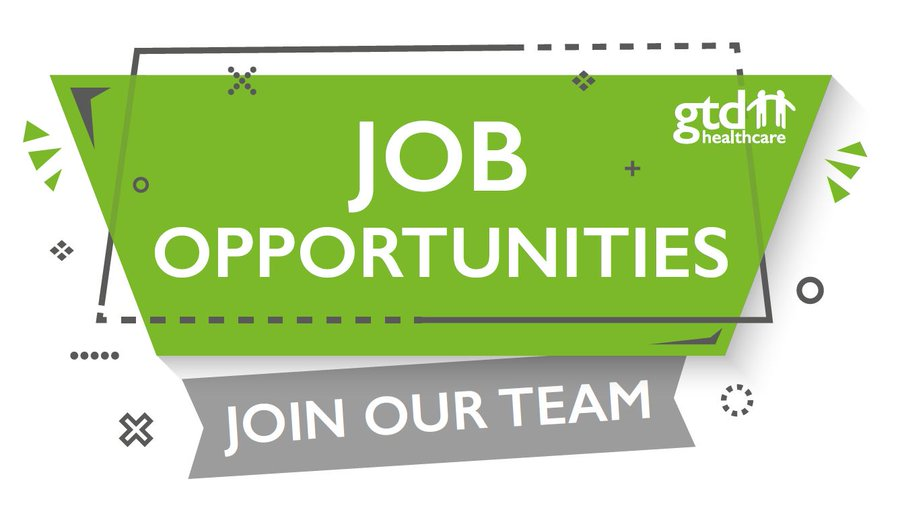 gtdhealthcare's tweet photo. We have several job opportunities, come work for us!
Follow the link to find out what job you could be starting
👇
https://t.co/4C64r4HEOD
#WePutPatientsFirst #JobOpporunity https://t.co/n8Ju6R7qvm