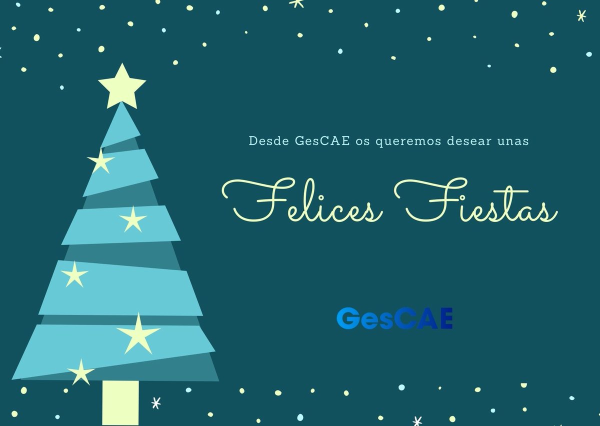 gestioncae's tweet photo. Todo el equipo de GesCAE os desea unas felices fiestas. https://t.co/YErUZoV4af