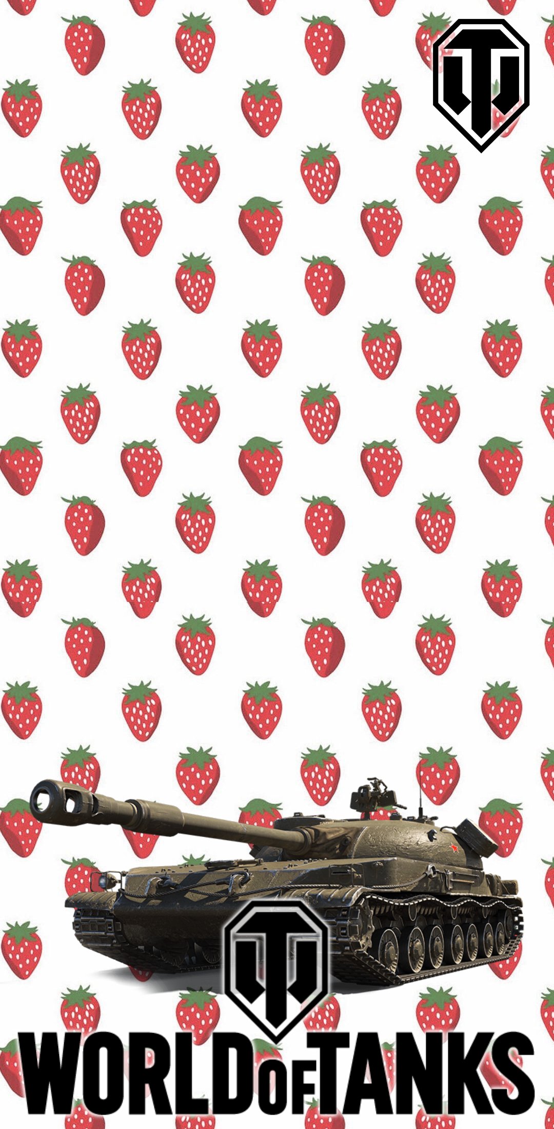 World Of Tanks コンソール公式 1 いち 5 ご という事なので かっこいい 戦車と可愛らしいイチゴを組み合わせた前代未聞の壁紙を配布します イチゴの日 Wotコンソール T Co Wnaavkbplv Twitter