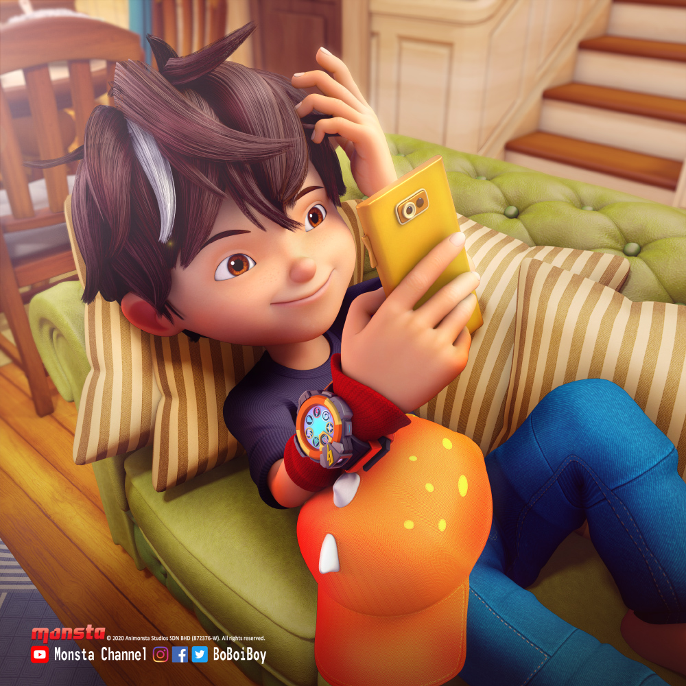 Boboiboy gambar Mewarnai Gambar