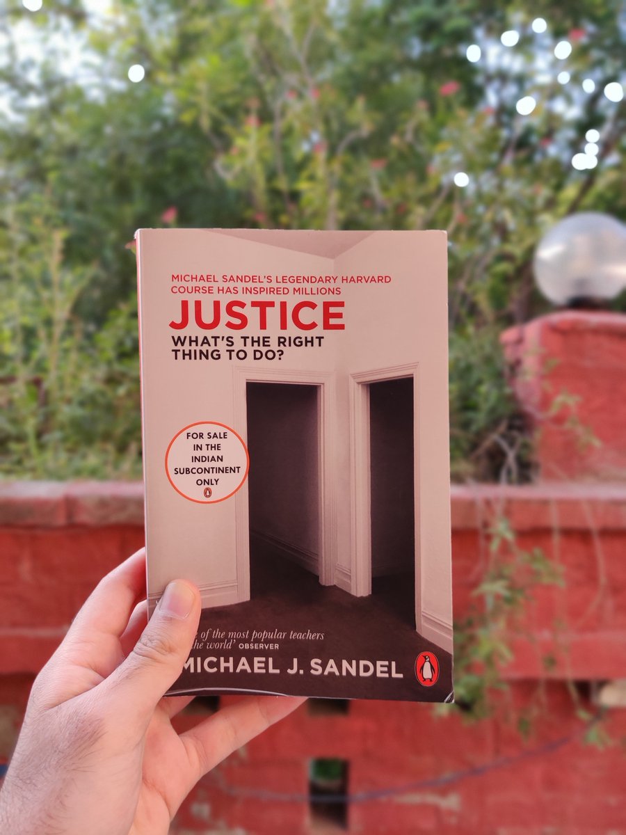4. Justice by Michael Sandel: Embarrassed that I read Justice so late in my life. An extraordinary book, full of moral and philosophical dilemmas. It tries to answer how a just society should be structured. Also, a comprehensive guide into the daunting world of political theory.
