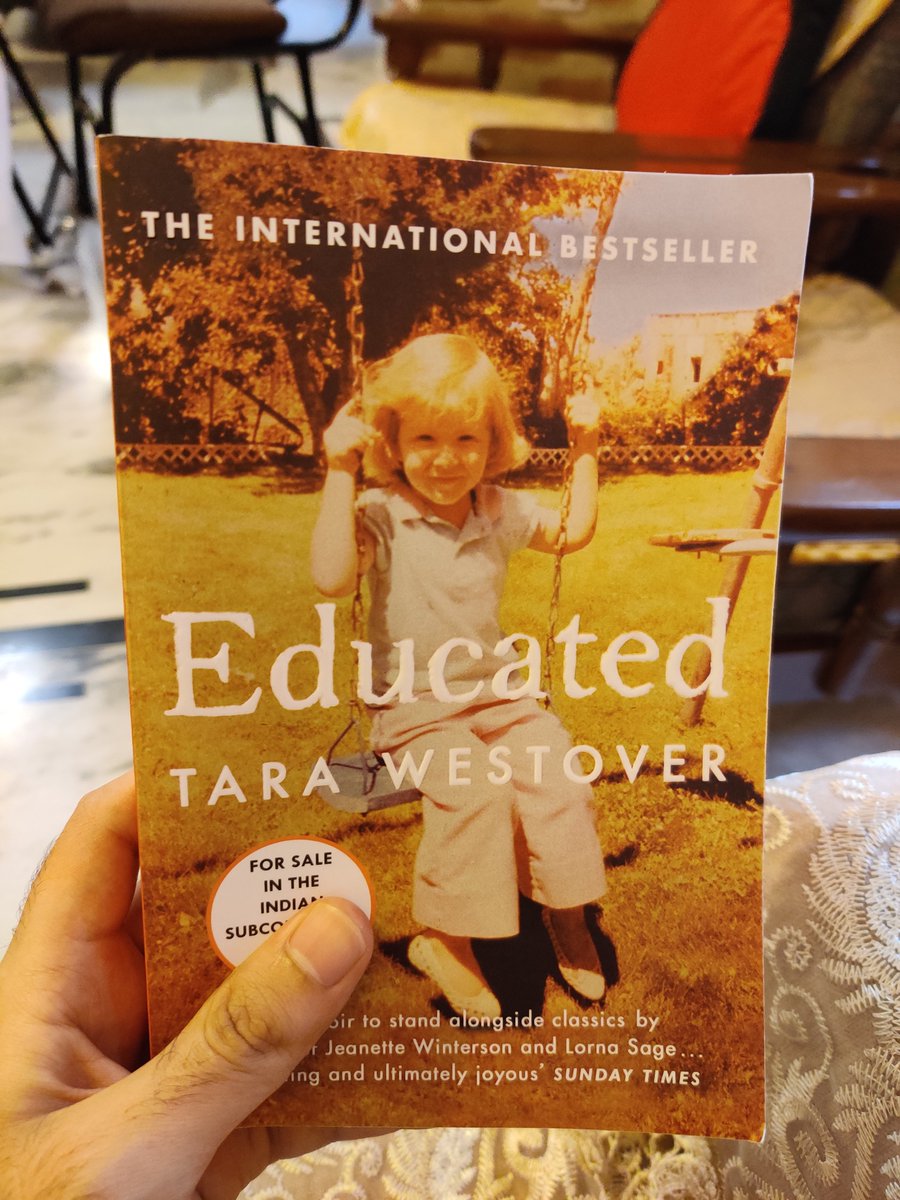 5. Educated by Tara Westover: A heart wrenching memoir blurring the thin line b/w reality and fiction. A true tale of blood ties, power of education, and the innate human desire to understand who you are. It’ll make you cry, yet leave you with endless hope.