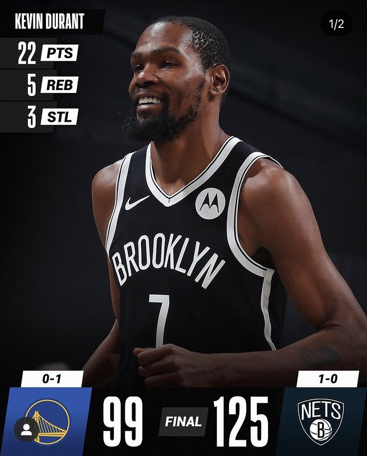 Pronosticnbaoff's tweet photo. Aucune difficulté pour ce premier bet de la saison 🤌🏼

🇺🇸 NBA
🎯 Brooklyn gagne de 6 ou +
💰 1.65 ✅

Bonne journée 

#nba
#teamparieur
#parionsport https://t.co/g5JA4I87LW