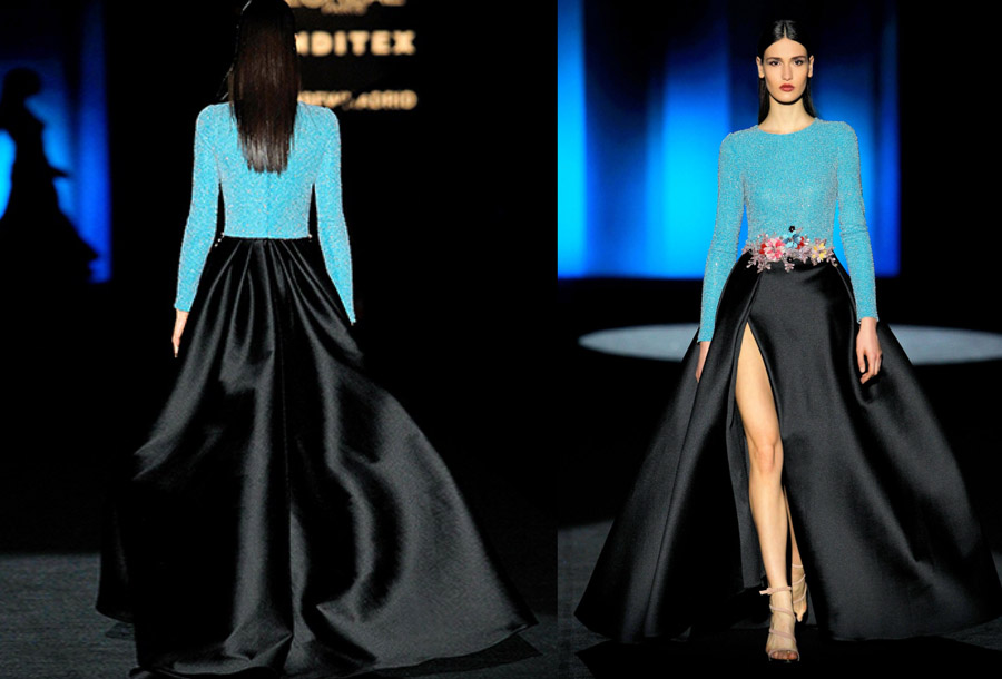 Vestido ELITE de la colección PHANTASIZE. Descubre más en hannibal-laguna.com