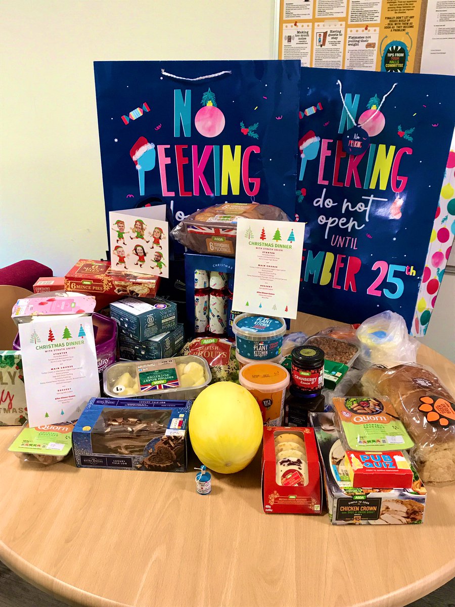 DReyesv's tweet photo. Such a wonderful surprise!!! Thank YOU guys!! Can’t wait to enjoy it all tomorrow!! Merry Xmas 🎄🎄🎄🎅🏻🎅🏻🎅🏻@StrathUnion @StrathUnionPres @Andi_Strath @StrathUnionVPW @strathliving @UniStrathclyde #StrathLife #StrathUnion #ChristmasEveEve #Christmas2020 https://t.co/t5DYowpbxu