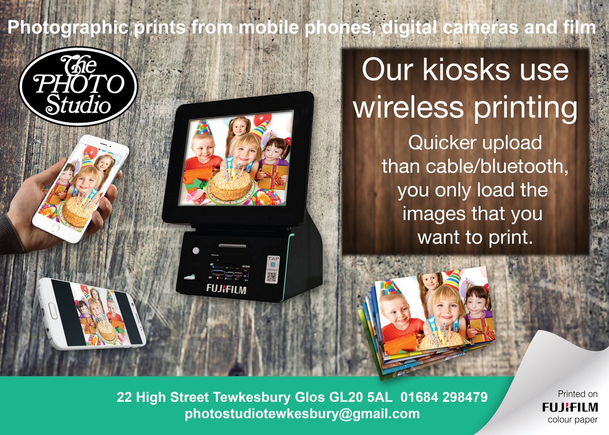 Hiya all, we are here until 5pm today, and 4pm tomorrow for photo printing, enlargements, mugs, coasters frames and more... ta Nick