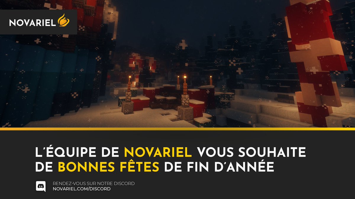 NovarielMC's tweet image. Bonnes vacances et bonnes fêtes, prenez soin de vous et de vos proches ! 🥂🎁

Rendez-vous l'année prochaine pour de nouvelles aventures ! 👀