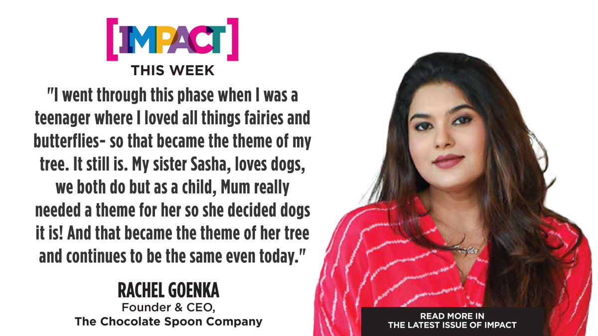 With two days to go for joy and merriment, <a href="/rachelgoenka/">Rachel Goenka</a> shares tender memories of what #Xmas meant to her mother, and her family, in an endearing piece for the #IMPACTmagazine #Backbeat #TheChocolateSpoon   

Click here to read at length: bit.ly/3pmRKu9