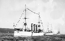 The outbreak of war changed those plans & Dresden swept down the East coast of South America aiming to reach the River Plate and carrying out Cruiser warfare. En route they stopped the SS Drumcliffe (6/8/14) but as her Captain did not know war had started Ludecke let them go
