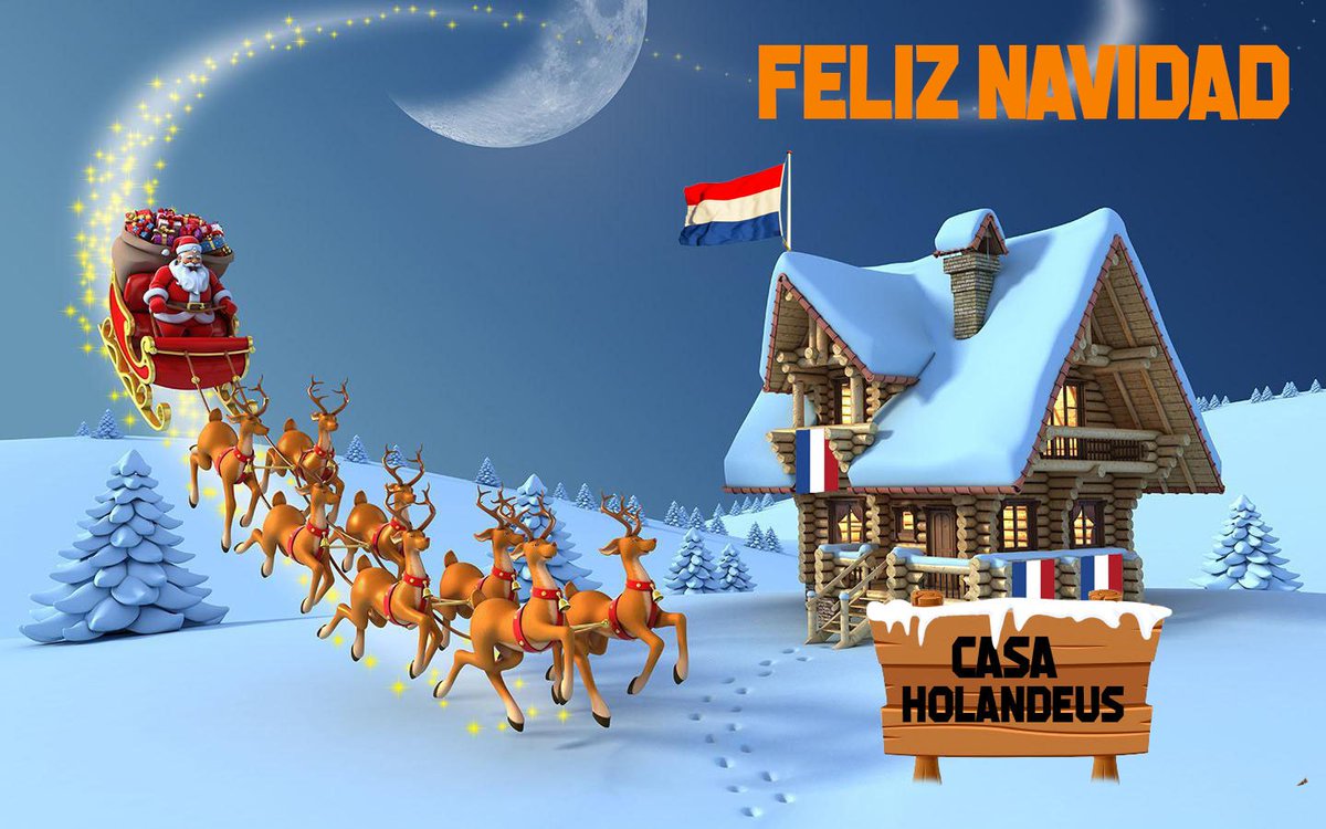 holandeus's tweet photo. Holandeus os desea una feliz Navidad y unas felices fiestas https://t.co/cJnWTpVEjz