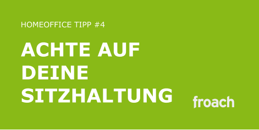 froachMedia's tweet photo. Mit dem Laptop auf der Couch? Auch wenn du zu Hause keine ergonmoischen Möbel hast, solltest du auf deinen Rücken achten. Mehr dazu erfährst du in unseren Tipps auf dem froach Blog: 

https://t.co/tTeUlUix3r

#froach #homeoffice #stayhealthy https://t.co/gURhKQGeqJ