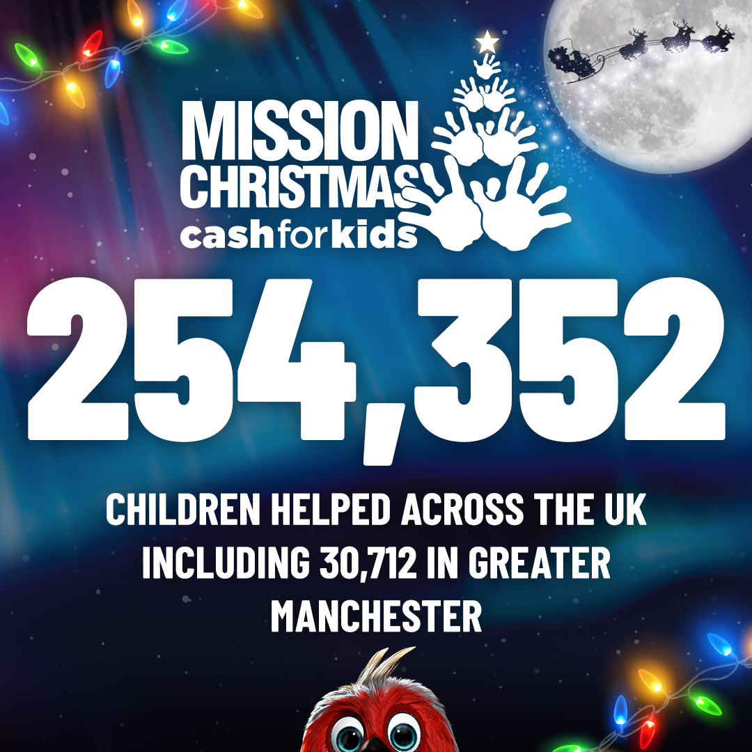 Because of you they'll all be waking up to a 🎁 on Christmas morning 🤩

We're overwhelmed with the kindness &amp; generosity you've shown👏

THANK YOU if you dropped off a gift, raised money, donated or volunteered - we couldn't have done it without you 🎅🎁❤️ #MissionChristmas