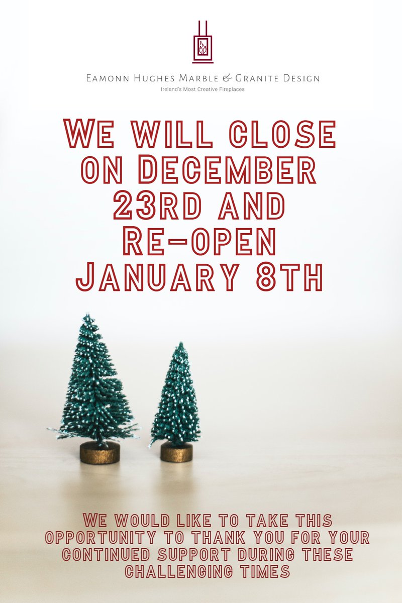 HughesFires's tweet photo. We would like to take this opportunity to wish all our customers a Merry Christmas &amp; a Happy New Year 🎄 Thank you for your continued support during these challenging times ❤ https://t.co/Iegvd32A9z