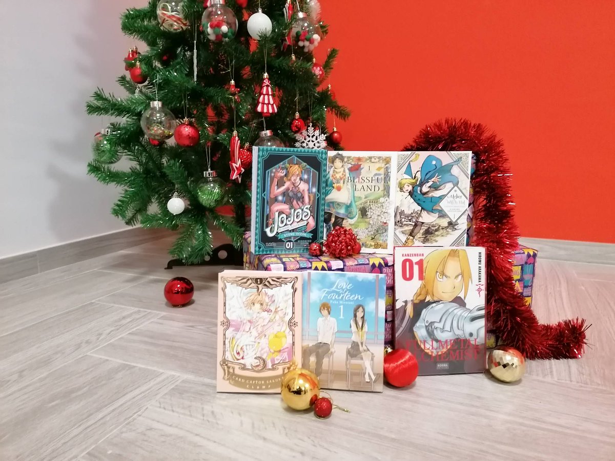 UnchainedGames_'s tweet photo. ¡Vamos a empezar esta Navidad por el principio! COMIENZA LAS MEJORES SERIES MANGA DESDE EL Nº 1 ¡NO TE PIERDAS NADA!

#UnchainedGames #Manga #Jojo'sBizarreAdventure #BlissfulLand #Sakura #FullmetalAlchemist #LoveAtFourteen #WitchHatAtelier https://t.co/eqSntrN0Jc