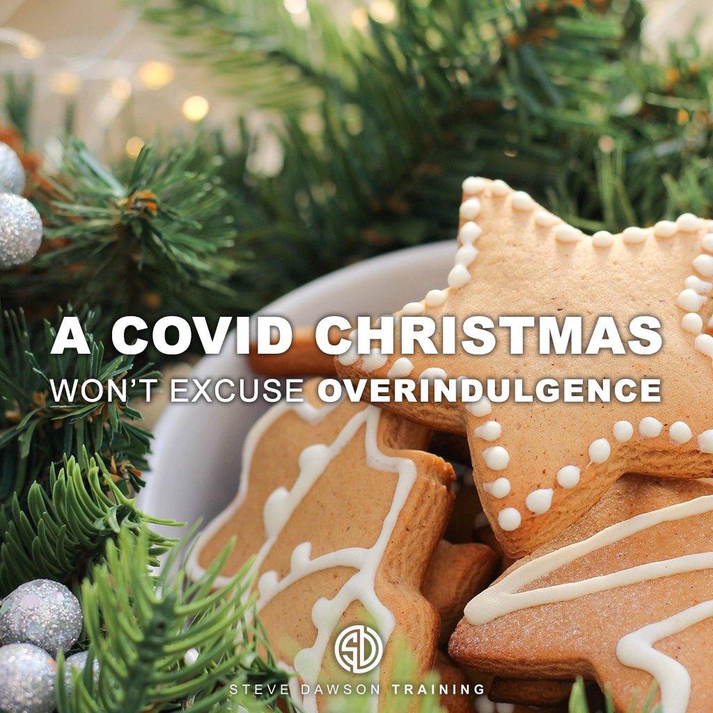 SteveDawsonCKT's tweet image. This #CovidChristmas take ownership of your decisions. Try to eat more mindfully. Try to keep your activity levels up. Try not to stress. 
Put yourself in the best position possible to attack whatever 2021 has in store for us.
#christmasindulgence #XmasTreats