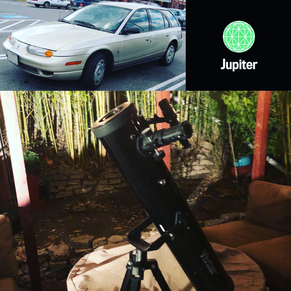 dave__burleigh's tweet photo. I was expecting a little more... jus’ sayin’ 🪐 🔭 🌎 👽 🛸           #aliens #ufo #saturn #saturnjupiterconjunction #jupiter #jupitersaturnconjunction https://t.co/uGzqO2p7GG