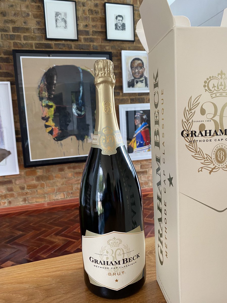 NgwenyaNhla's tweet photo. Graham Beck is celebrating 30 years of chasing the perfect bubbles, they have sent this Magnum to celebrate. #NotPromo https://t.co/EXJXyAyhDL