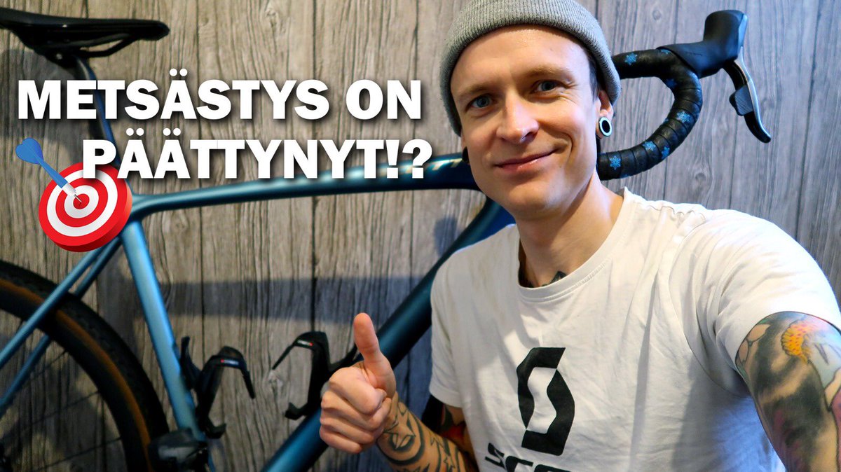 Gravel-pyörä on löytynyt ja koeajettu 3000km 😆

youtu.be/h-9_CK1ah9s