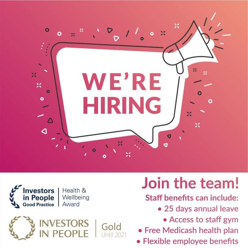 MagentaLive's tweet image. #JoinTheTeam - #WeAreHiring!

We're looking for a new Head of Income to join our busy Income Team.

Closing Date: 15/01/2021
Salary: £54,533
Status: Permanent
Hours Per week: 37

To find out more and to apply, visit: jobtrain.co.uk/magentalivingj…