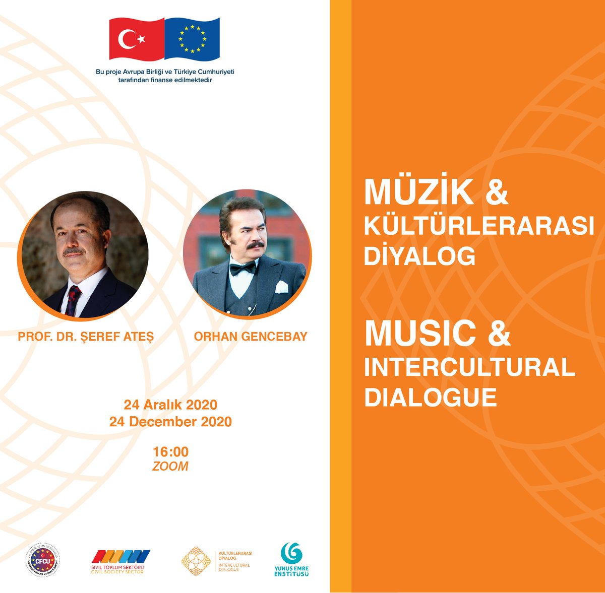 yeeorgtr's tweet photo. AB-Türkiye Kültürlerarası Diyalog Programı (KAD) kapsamında, "Müziğin Kültürlerarası Diyaloğa Katkıları"nı, Başkanımız @serefatess moderasyonunda, Cumhurbaşkanlığı Kültür ve Sanat Politikaları Kurulu üyesi ünlü sanatçı Orhan Gencebay ile konuşacağız. @KDiyalog https://t.co/73LmBGBm03