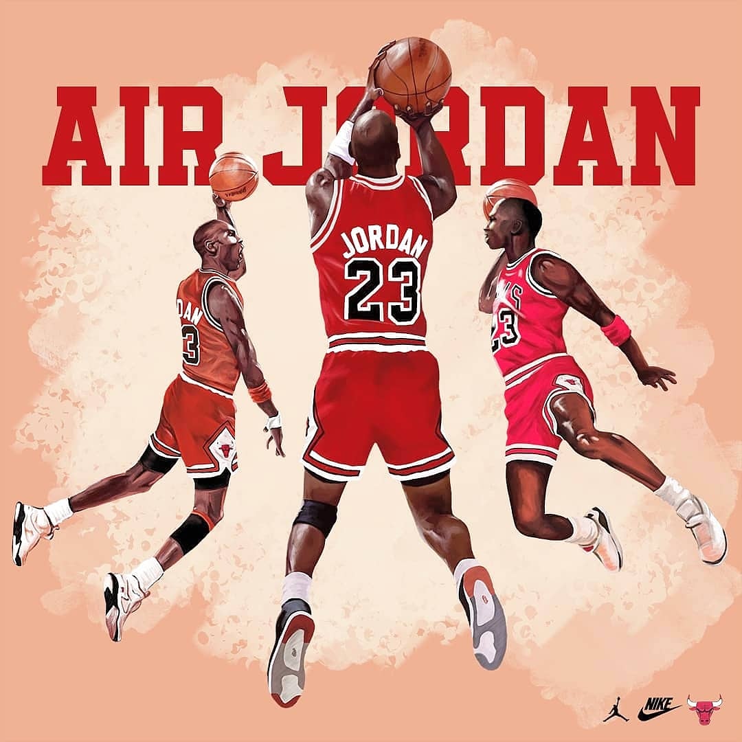 "MJ" by dumanart 🏀 #michaelbjordan #AirJordan #digitalpainting #DigitalArtist #digitalart #art