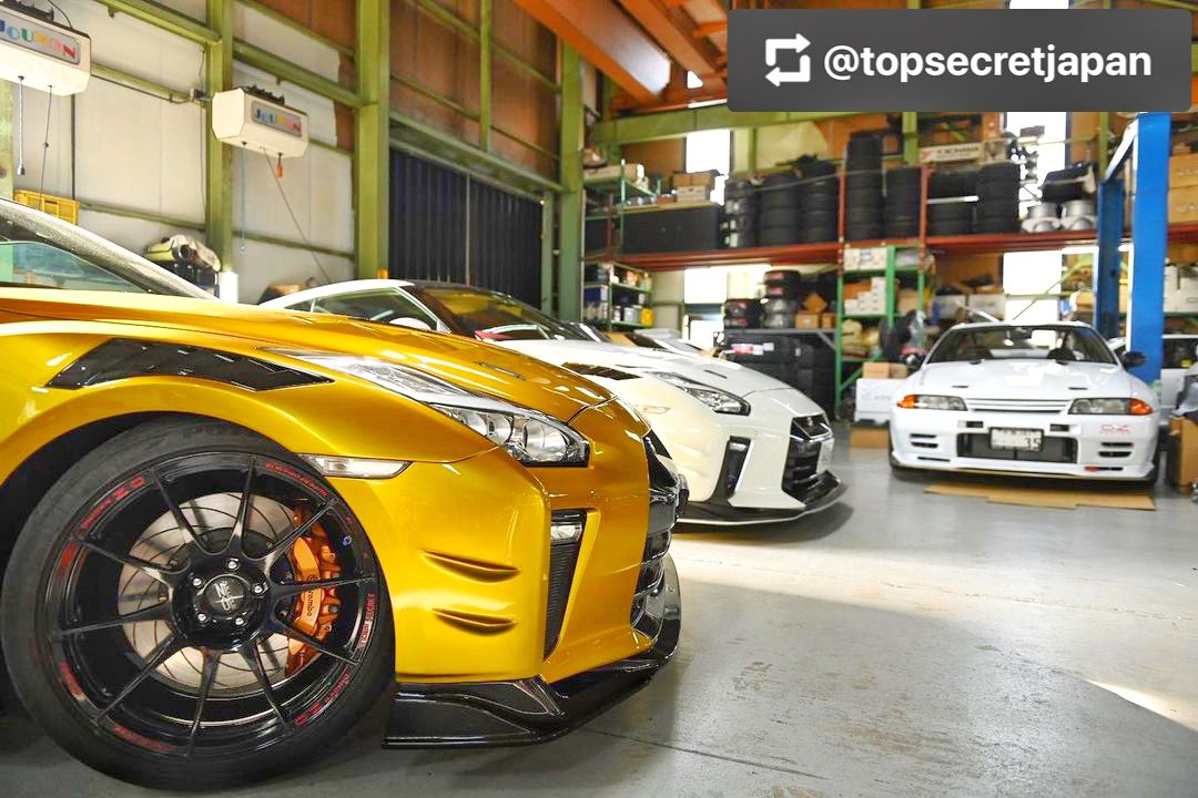 OZ Superforgiata TOP SECRET spec. x Nissan GTR - TOP SECRET Tunes