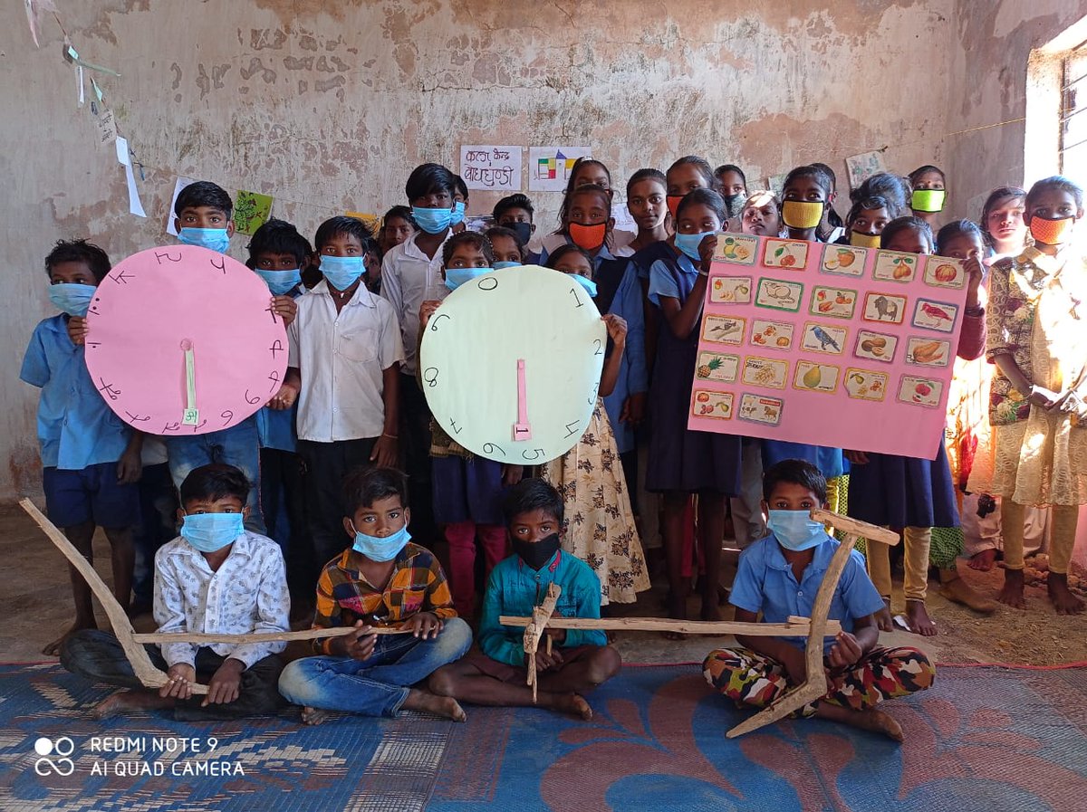 NegFire's tweet photo. We organized winter learning camp for children in Usrighundi village, Dindori district in Madhya Pradesh

#winterlearningcamp #children #teacher #educationchangevectors #azimpremjiphilanthropic #KarlKubelStiftung #NEGFIRE #learningactivities #MadhyaPradesh https://t.co/KGZtVmF55a