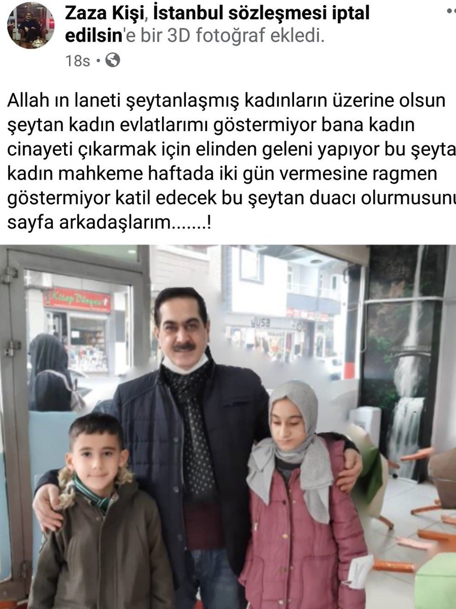 Aileler dağılıyor yuvalar yıkılıyor, hergün sosyal medyada babaların feryadı yükseliyor.

İstanbul sözleşmesi bakalım daha ocaklar yıkacak
#istanbulsoezlesmesiihanettir