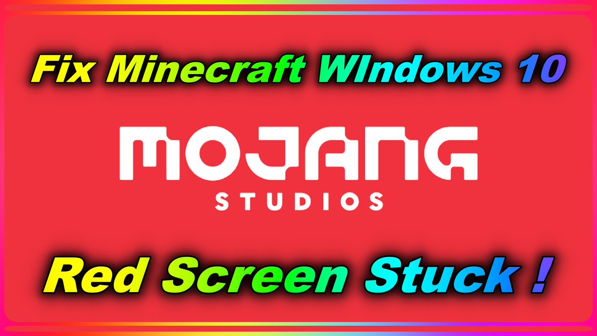 Gunasamss_YT's tweet image. How To Fix Minecraft Windows 10 Edition Fix In Red Mojang Screen ! youtu.be/MZPNWQq2cA0 via @YouTube (Please Like And Subscribe, Thx)
#MinecraftWindows10 #RedScreen #Fix