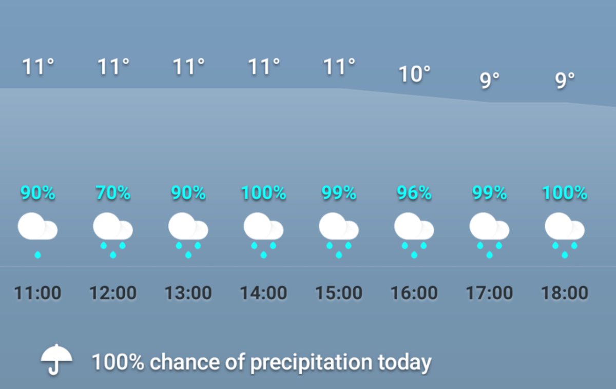 Looks like Netflix, morning, noon and night kinda day