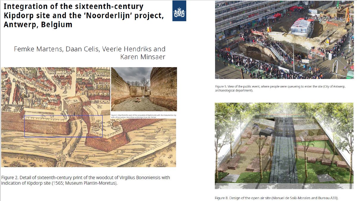 Next stop is  #Belgium, where Femke Martens and colleagues describe the complexities surrounding the redevelopment of the Kipdorp site in  #Antwerp, part of the Noorderlijn project - one of the country’s largest infrastructure projects. 9/20