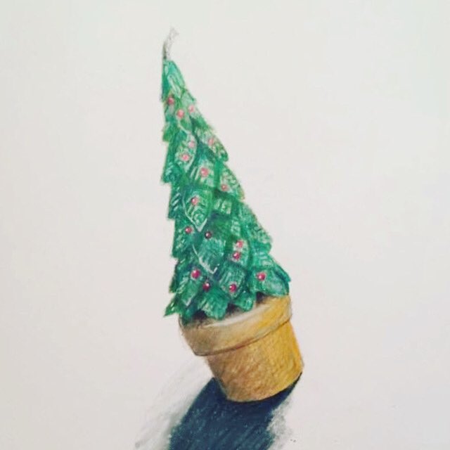 Christmas candle...
#christmas #artlicensing #illustrating #illustratorsontwitter 
#illustration #illustrator #sketch #drawing #dailysketchbook #sketchbook #sketching #ArtistOnTwitter #art #artist #shadow #buffalo #ChristmasTree #licensingartist #create #artlicensing