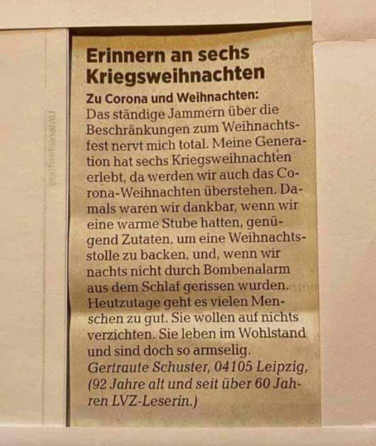 Nur mal so nebenbei gesagt... ⬇️