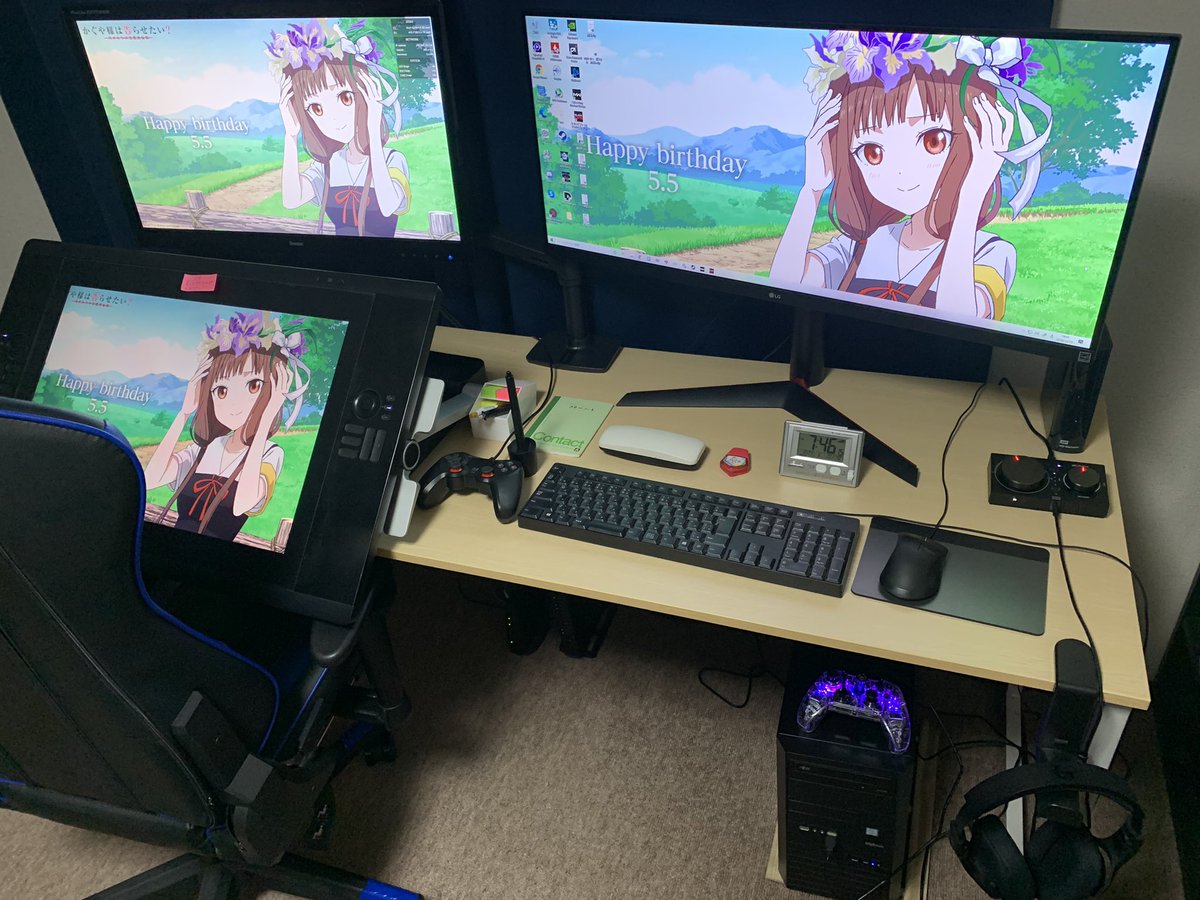 まもかり 黒江web合同 自分なりにデスク周りを整えてみました 今まではモニターと液タブだけだったけど 新たにモニターとミックスアンプを購入してかなり快適になったと思う 作業環境 お前らのpcデスク周り晒していけ まもかり 黒江web合同 自分なりにデスク周りを整えてみました 今まではモニターと液タブだけだったけど 新たにモニターとミックスアンプを購入してかなり快適になったと思う 作業環境 お前らのpcデスク周り晒していけ