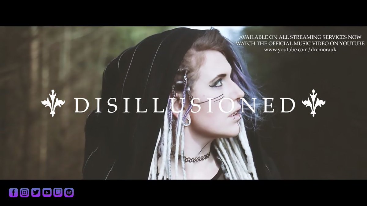 🌺💀 Disillusioned - the new single by Dremora 💀🌺
Available on all streaming services.
Watch the Official Music Video on YouTube now.
youtu.be/sL5-E6yoeYA
.
.
.
.
.
.
#dremora #dremorauk #newdremora #disillusioned #metal #metalcore #melodicmetal #symphonicmetal #ukmetal