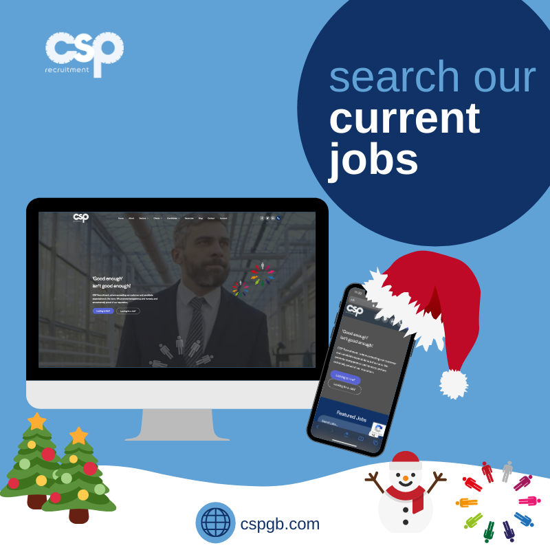 CSPRecruitment's tweet image. WE ARE OPEN THROUGHOUT THE FESTIVE PERIOD🎄 

With many of our clients needing temporary staff over the next few weeks, 𝗡𝗢𝗪 is the perfect time to look for work. 👀 

See all our latest jobs here - ow.ly/8WXW50CP2V0

#christmasjob #tempjob #factoryjob
