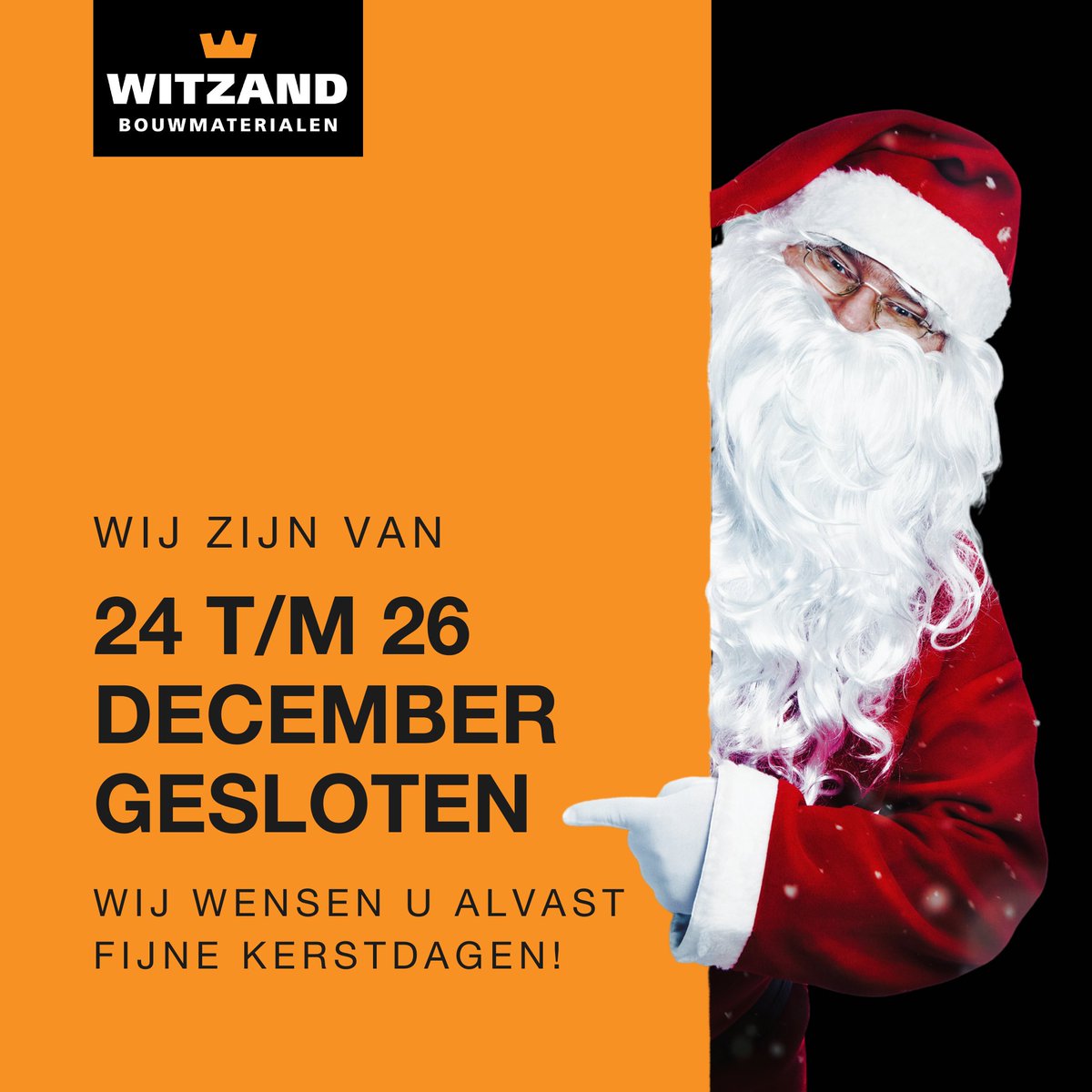 Kerst!🎅🎄

Ivm de kerstdagen zijn wij van 24 t/m 26 december gesloten.

Bekijk onze openingstijden tijdens de kerstdagen via de link: ow.ly/HXvL50COUUH