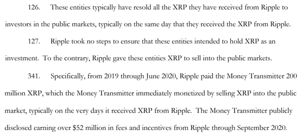 8 – I note doing this as late as 2018, while having already dumped $700m onto followers is quite telling,but it is even more telling that  #Ripple had to either pay off the users to use the service or coerce them into it by buying a stake in their equity (financed with  #XRP sales)