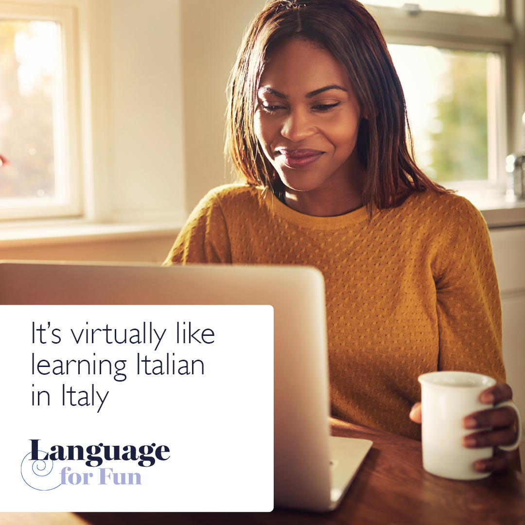LanguageforFun's tweet photo. Fancy learning a new language in 2021?

Learn French, Italian or Spanish in a relaxed and friendly class and use our online learning platform which is available from January. 

Explore our fun language courses at: https://t.co/x6NVvBB7ck 

#onlinelearning #languagelessons https://t.co/E9J8veZDMk