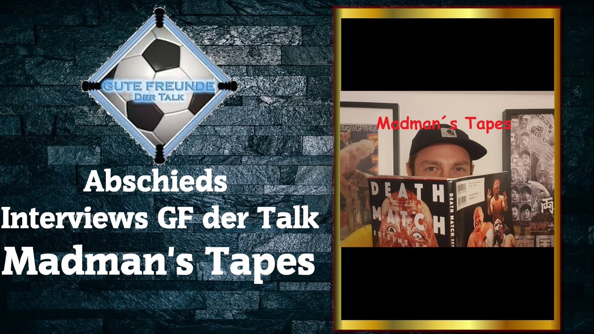 ++++Madman´s Tapes im <a href="/GFderTalk/">GF der Talk</a> Abschiedsinterview 231220 ++++

Eine spannende Geschichte um und über das Tapetrading , 
Euch viel Spaß
Hier geht es zum Interview:
gftalk.de/specials_detai…