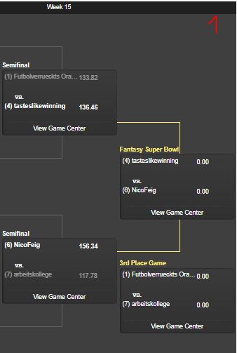 arbeitskollege's tweet photo. #ranNFLfantasy Finale 2020
#ranNFL1
@tasteslikecyan vs. @NicoFeig
(Sieger qualifiziert sich fΓΌr einen CL-Startplatz 2021, Vize kommt in den CL-Lostopf) https://t.co/MQ57tBbfuO
