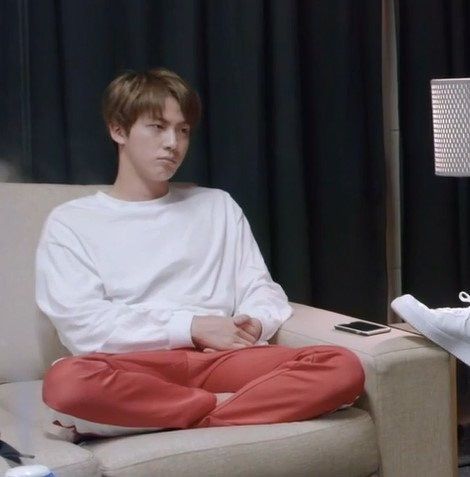 when you're in his dorm and you're not giving him enough attention so he'd end up sulking