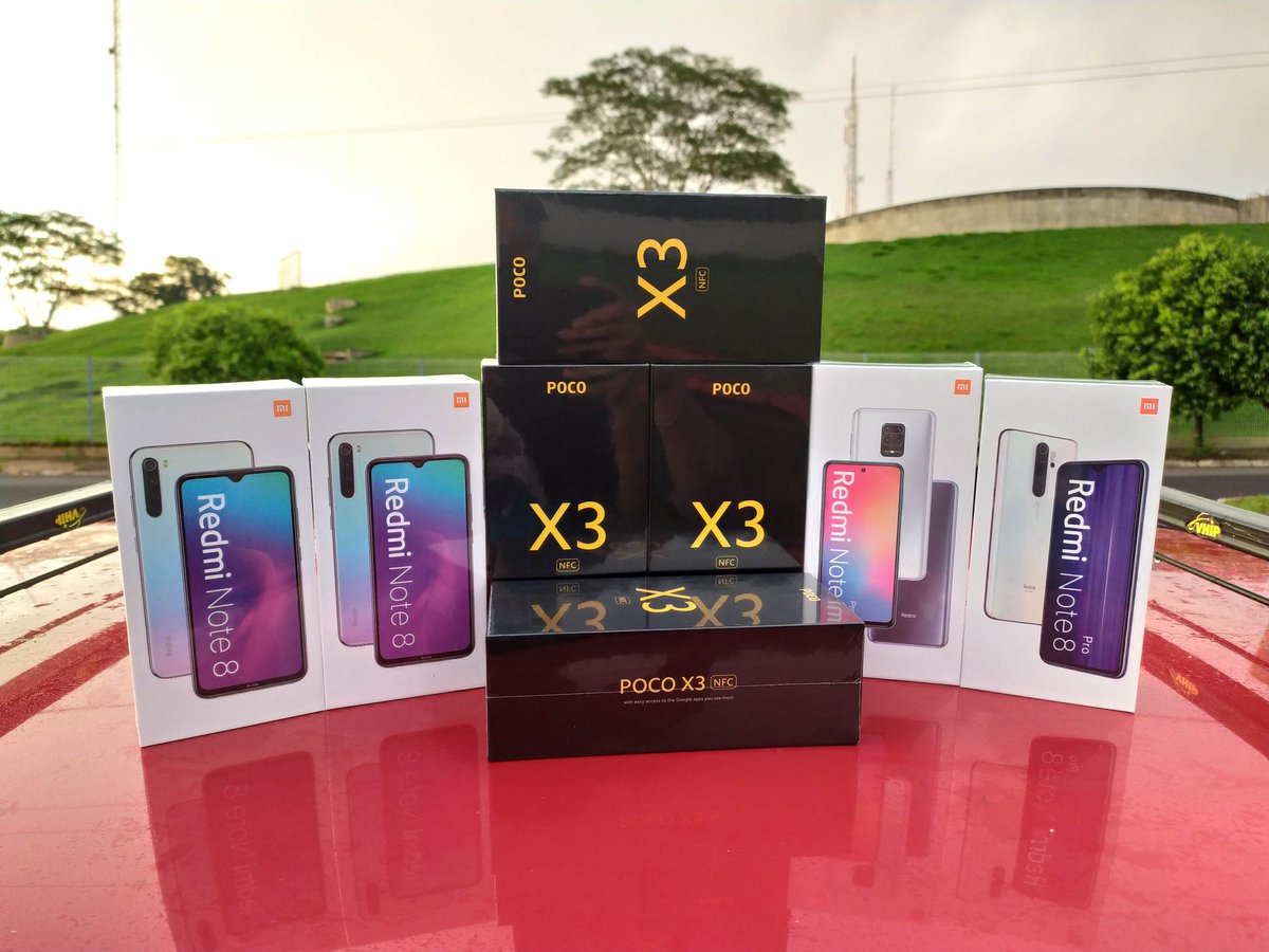 klebersilvasato's tweet photo. Especial de Natal⚡💥
Smartphones à Venda 🥇🏆

Poco X3 NFC
6 Gb/128 Gb
Apenas R$ 1.630,00 à Vista.

Redmi Note 8
4 Gb/64 Gb
Apenas R$ 1.169,00 à Vista.

Redmi Note 8 Pró
6 Gb/128 Gb
Apenas R$ 1.469,00 à Vista.

Redmi Note 9 Pró
6 Gb/128 Gb
Apenas R$ 1.550,00 à Vista. https://t.co/cZFWUUmaeO