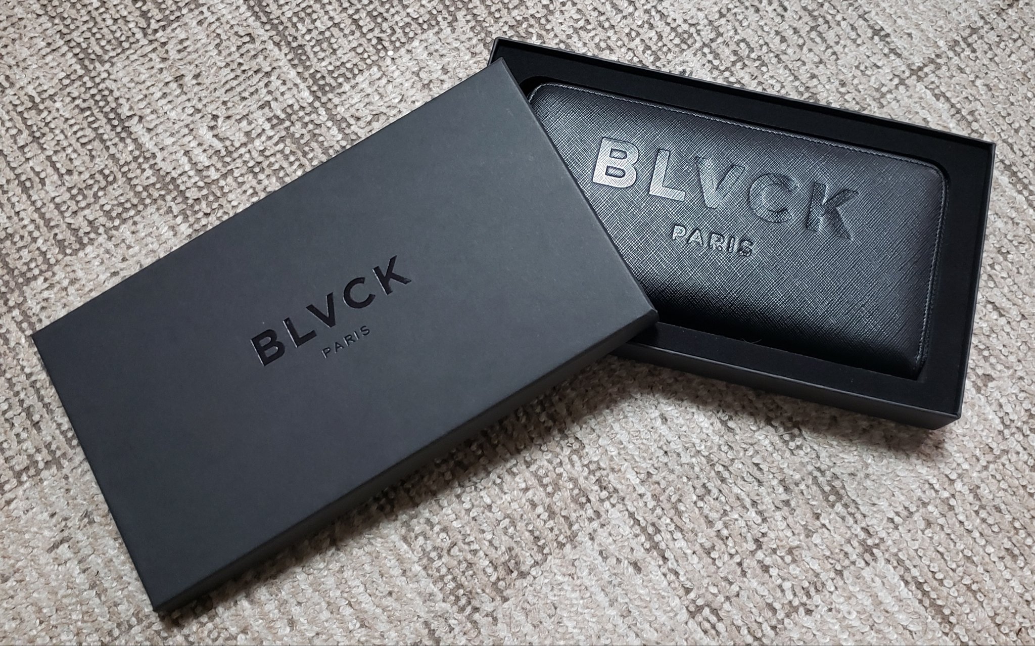 BLVCK paris 財布 ブラックパリス アウトレット CLASSIC ZIPPED WALLET
