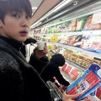 on weekends, you'd be grocery shopping with him and he'd get mad at you because you take too long