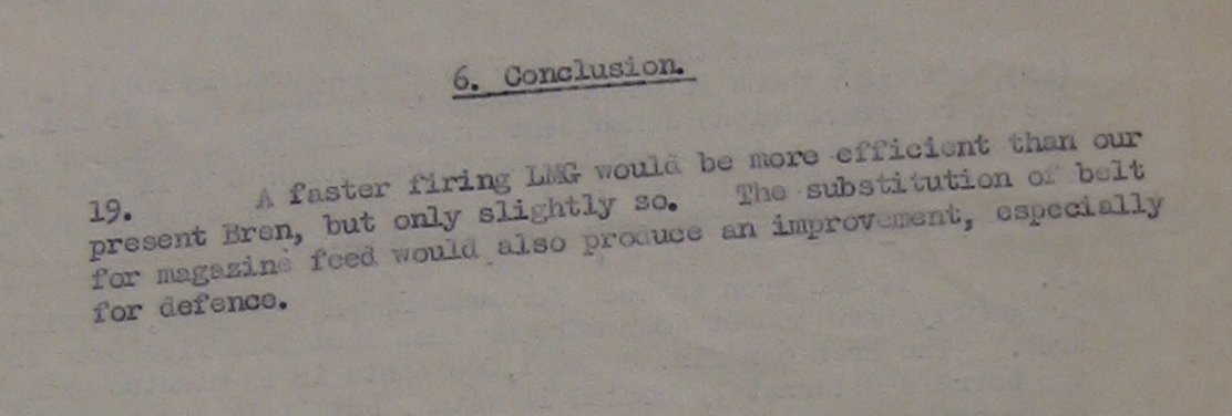 So in September 44 the AORG got round to comparing the rate of fire of the Bren against the MG34/42.And what they found won't impress MG42 nerds... because5/