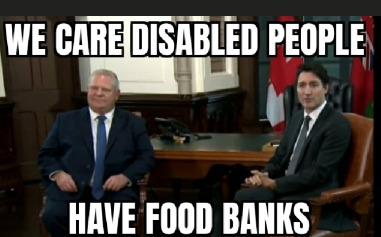 All the family and friends that loved me are dead the rest abandoned me when I became disabled just a burden.I made many friends on Twitter fighting for disabled children adults and seniors. Doug Ford and Jason Kenney are killing the only friends I have .Why do you hate us why.