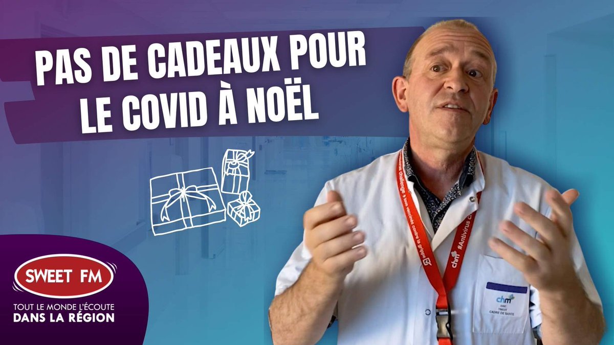 SweetFmRadio's tweet photo. Eric Tricot du @CHLeMans vous délivre 6 conseils pour limiter la circulation du virus à Noël #COVID19france https://t.co/KXYIjfpJ7n https://t.co/Vws11C7rj9