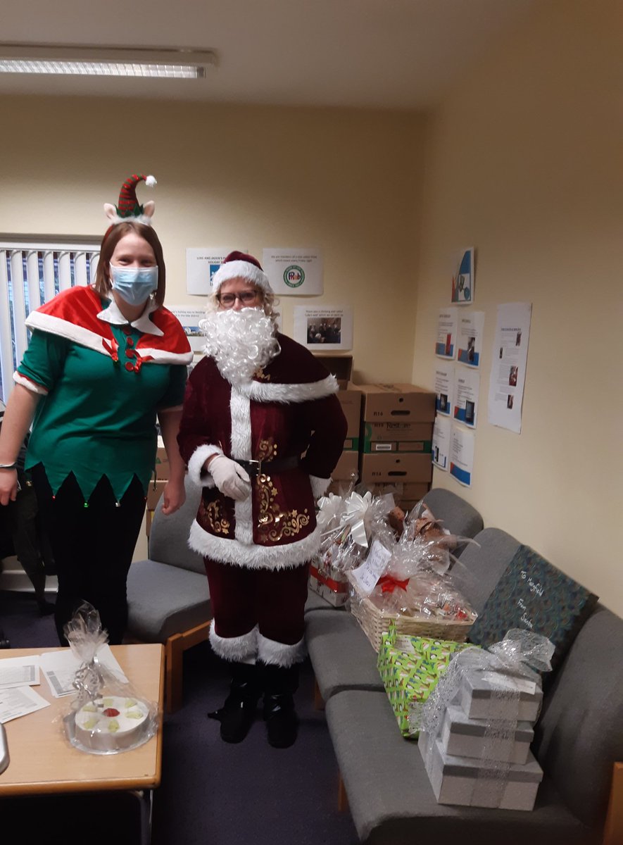 Secret Santa between the houses in the specialised supported living service. Hopefully everyone has received there special delivery🎅