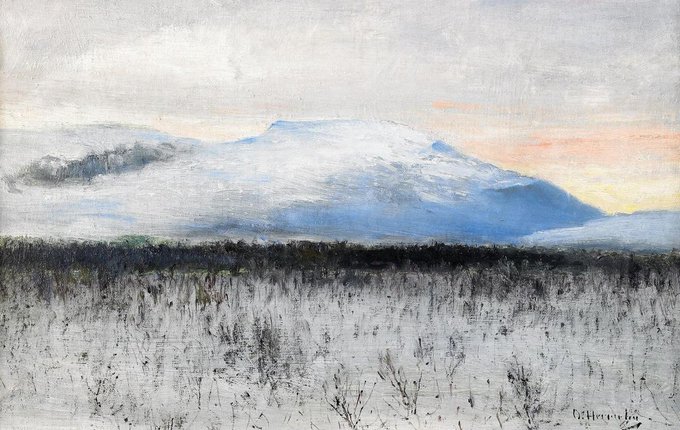 Olof Hermelin. The Sun Regains its Dominance in the High North. 1901